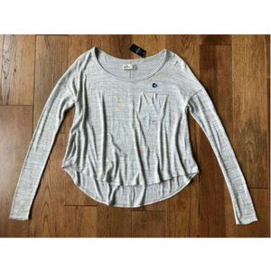 Hollister Knit Scoop Neck Long Sleeve Sweater XS